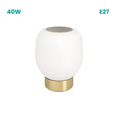 CRATE & BARREL - Lámpara De Mesa Manzanares Eglo