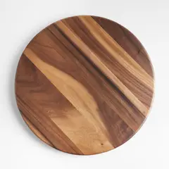 CRATE & BARREL - Tabla De Aperitivo Tondo De Madera Acacia