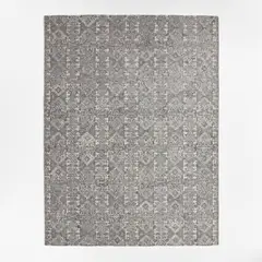 CRATE & BARREL - Alfombra Alvarez de Lana Tejida a Mano