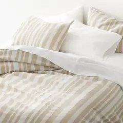 CRATE & BARREL - Funda De Duvet A Rayas Riva King