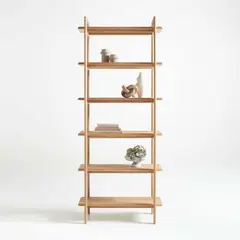 CRATE & BARREL - Librero Abierto Madera Elias