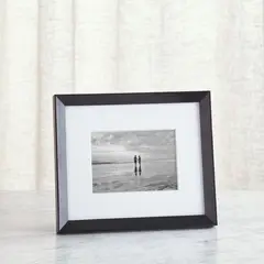 CRATE & BARREL - Marco para Fotos Icon 13x18 Negro