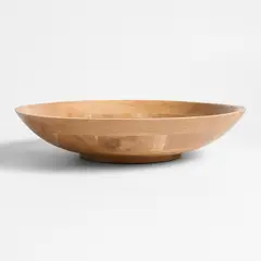 CRATE & BARREL - Bowl de Servir Madeira de Madera