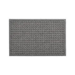 CRATE & BARREL - Felpudo Thirsty Charcoal 56x86cm