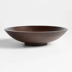 CRATE & BARREL - Bowl de Servir Madeira de Madera