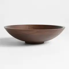 CRATE & BARREL - Bowl de Servir Madeira de Madera