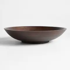 CRATE & BARREL - Bowl Madeira de Servir de Madera