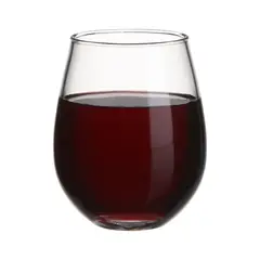 CRATE & BARREL - Copa de Vino Acrílica Sin Base