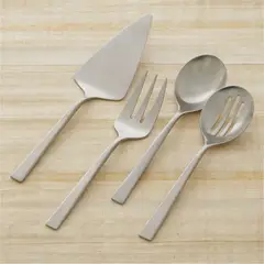 CRATE & BARREL - Juego de 5 Piezas (1 puesto) de Cubiertos Clark CAMBRIDGE SILVERSMITHS