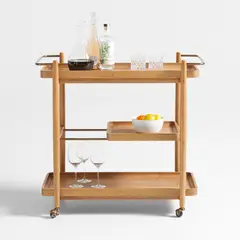 CRATE & BARREL - Carro De Bar Vitae