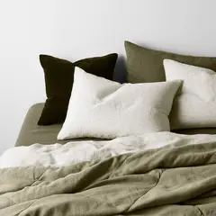 CRATE & BARREL - Funda de Duvet 100% Lino