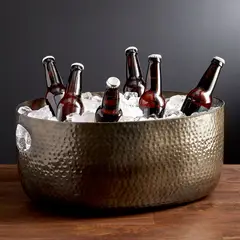 CRATE & BARREL - Cubeta Para Bebidas De Cobre Bash