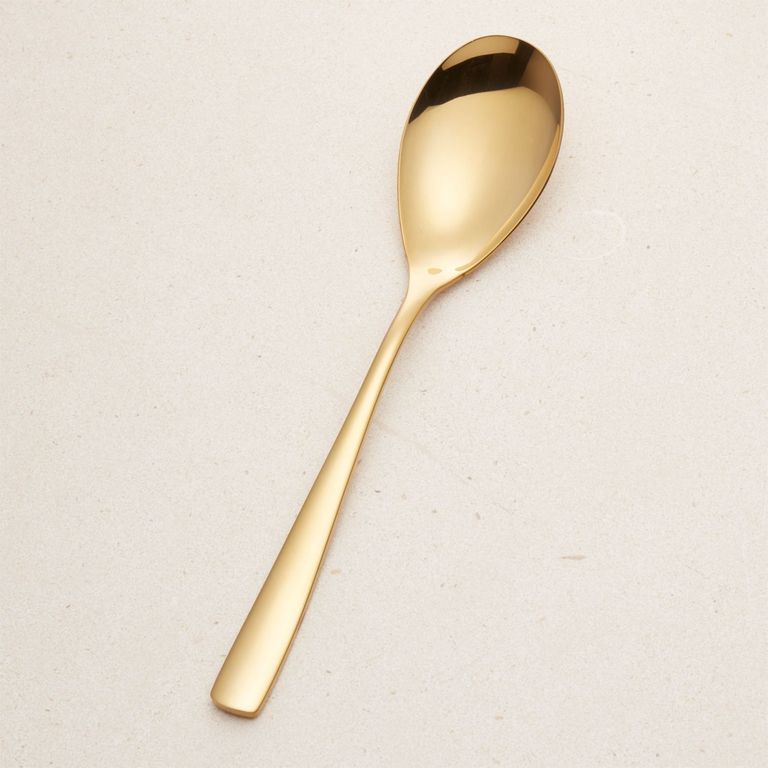 Cuchara para Servir Dorada