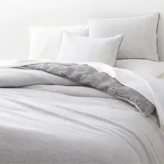 CRATE & BARREL - Funda de Duvet Reversible Hemp