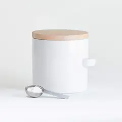 CRATE & BARREL - Canister Aspen con Cuchara