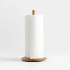 CRATE & BARREL - Portarrollos De Papel Toalla Acacia