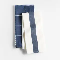 CRATE & BARREL - Set De 2 Paños De Cocina