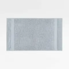 CRATE & BARREL - Alfombra de Baño Turkish Gris 51x86cm