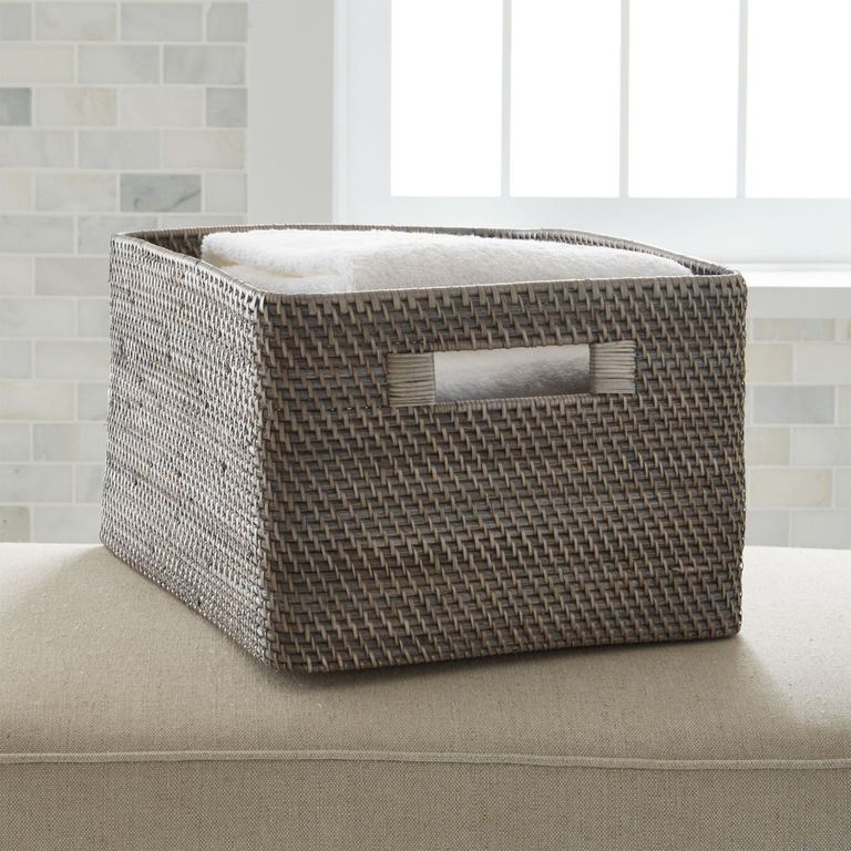 Canasta Sedona Gris Grande