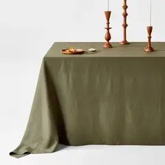 CRATE & BARREL - Mantel Marin 100% Lino 264x366cm