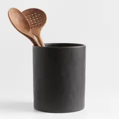 CRATE & BARREL - Porta Utensilios Marin Negro