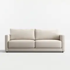 CRATE & BARREL - Sofá Gather 3 Cuerpos Tela