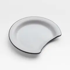 CRATE & BARREL - Posacucharas Thero de Cerámica Blanca