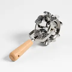 CRATE & BARREL - Cortador De Galletas Rodante Navideño