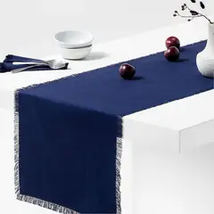 CRATE & BARREL - Camino de Mesa Craft 100% Algodón 305cm