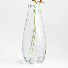 CRATE & BARREL - Florero Regen 53cm