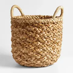 CRATE & BARREL - Cesta De Manta Tejida Pequeña Emlyn