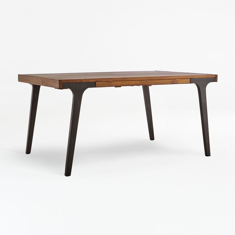 Mesa De Comedor Lakin Extendible De Madera Teca (6 a 8 Puest