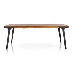 CRATE & BARREL - Mesa de Comedor Lakin Extendible (6 a 8 Puestos)