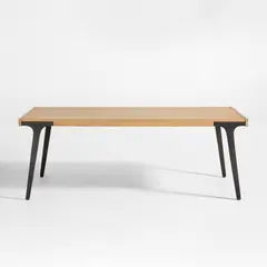 CRATE & BARREL - Mesa De Comedor Lakin Extendible Para Interior (6 a 8 Puestos)