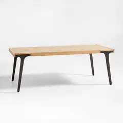 CRATE & BARREL - Mesa De Comedor Lakin Extendible Para Exterior (6 a 8 Puestos)