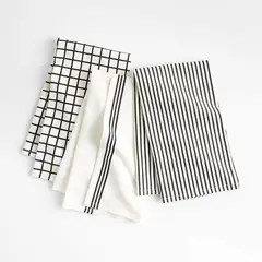CRATE & BARREL - Set de Paños de Cocina con Bolsa Reutilizable