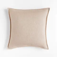 CRATE & BARREL - Funda de Cojín de Lino 51x51cm