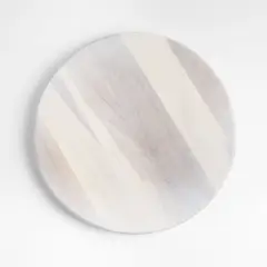 CRATE & BARREL - Tabla Redonda Tondo Blanca