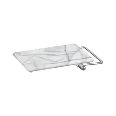 CRATE & BARREL - Tabla de Quesos de Mármol con Rebanador French Kitchen