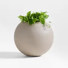 CRATE & BARREL - Maceta Sphere Para Interior/exterior 44cm