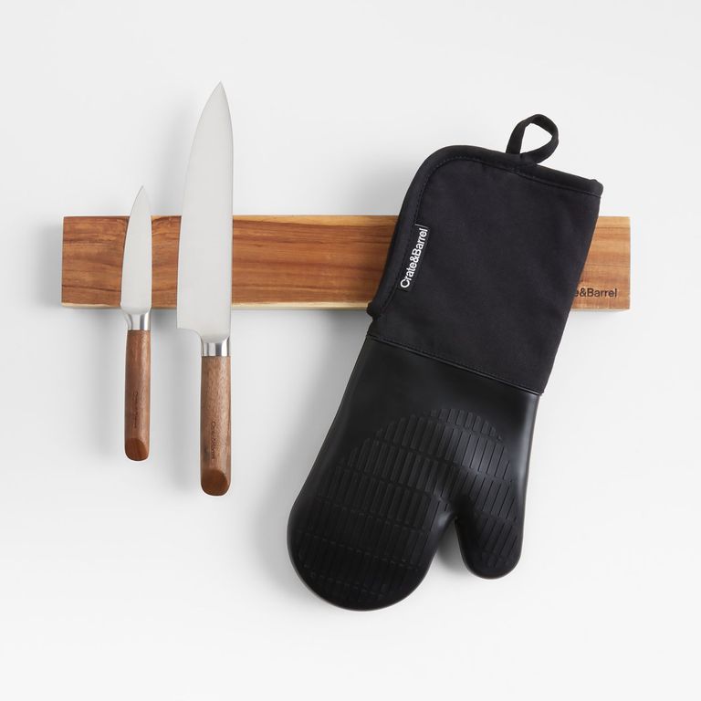 Guante de Cocina de Silicón Negro
