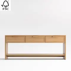 CRATE & BARREL - Consola Multimedia Calypso 72"