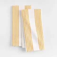 CRATE & BARREL - Set De 2 Paños De Cocina Rayas
