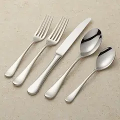 CRATE & BARREL - Juego de Cubiertos de 5pzs (1 puesto) Caesna