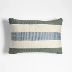 CRATE & BARREL - Cojín Tonal Textured para Terraza 38x56cm