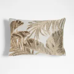 CRATE & BARREL - Funda De Cojín Jacquard 38x51cm