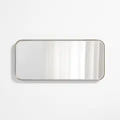 CRATE & BARREL - Espejo de Pared Edge 48x107cm
