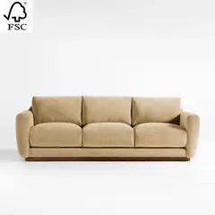 CRATE & BARREL - Sofá Deco 4 Cuerpos