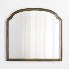 CRATE & BARREL - Espejo de Pared Brookhaven Pewter 106x101cm