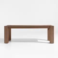 CRATE & BARREL - Mesa de Comedor Sobro de Madera Nogal (6 a 8 Puestos)